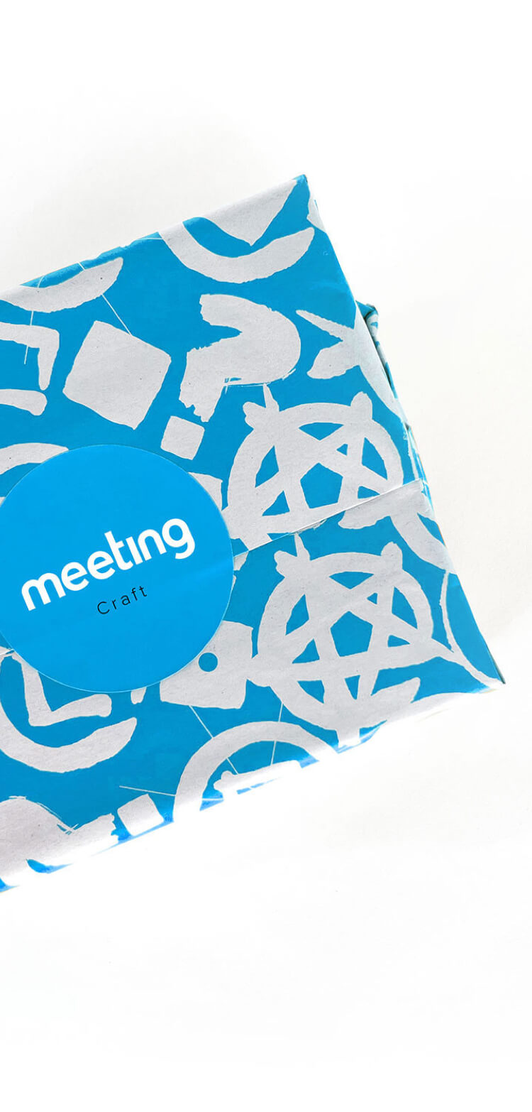a Meeting Craft participant’s package 