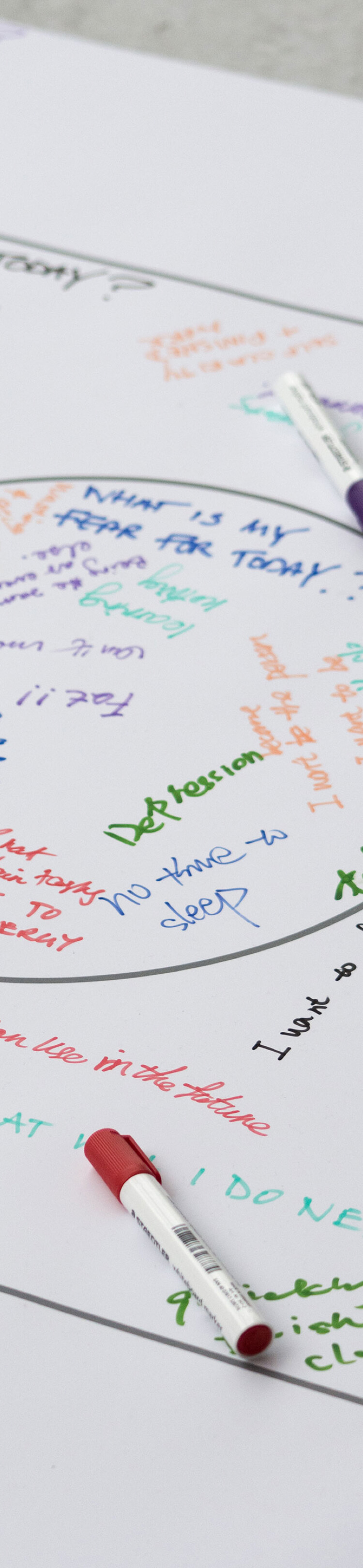 mind-map created by young catalysts on the program 